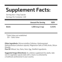 Biotin 1000 mcg