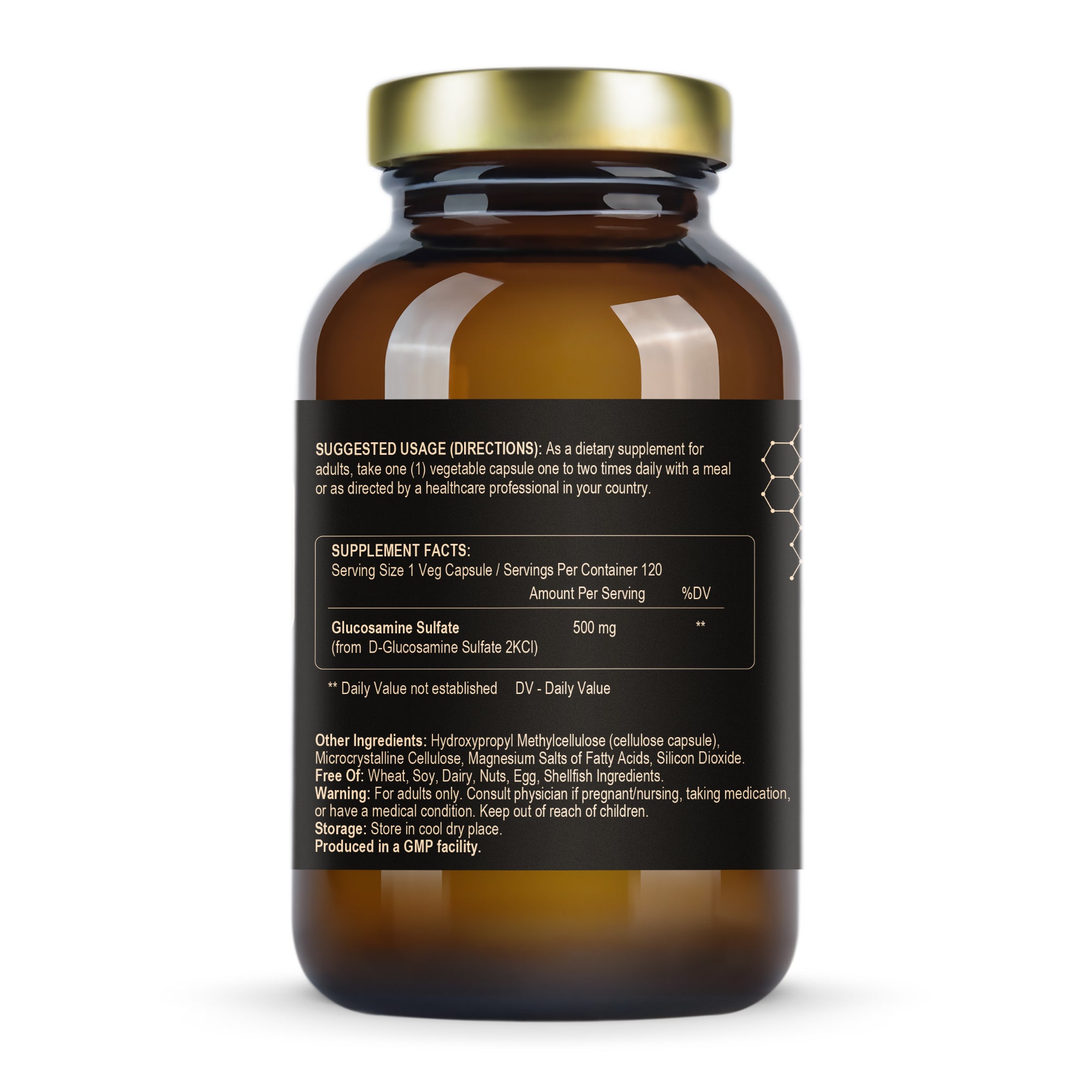 Glucosamine Sulfate 2KCL 500 mg