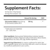 Glucosamine Sulfate 2KCL 500 mg