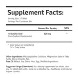 Hyaluronic Acid 120 mg