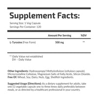L-Tyrosine 500 mg
