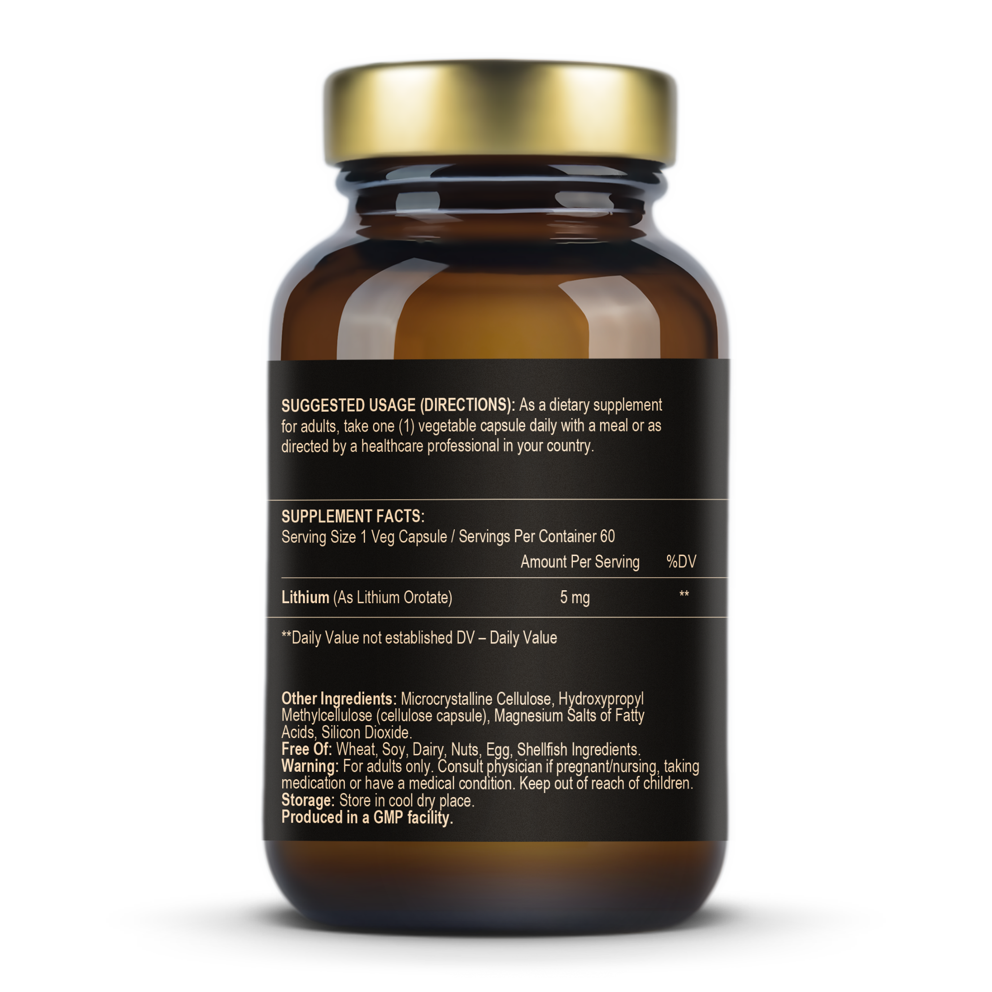 LITHIUM OROTATE 5 mg
