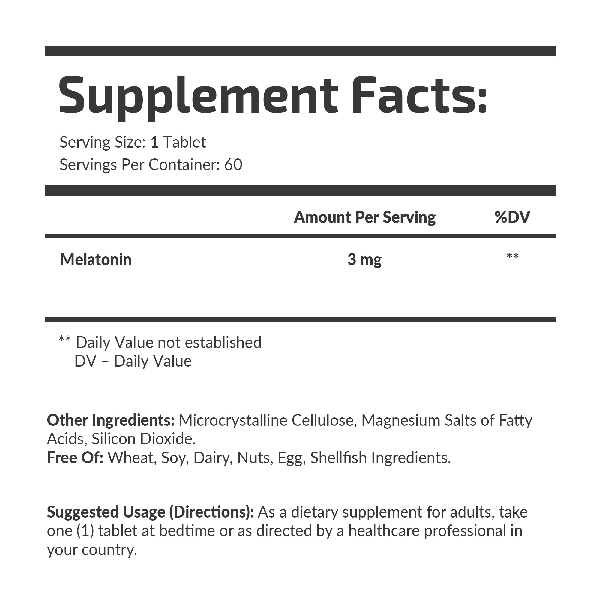 Melatonin 3 mg