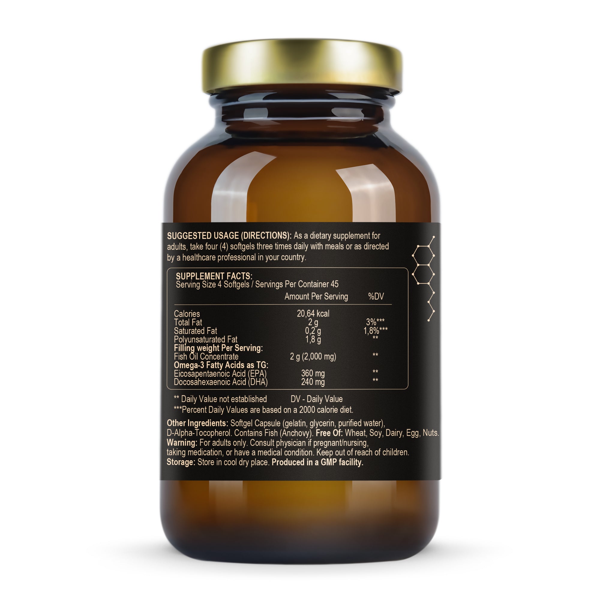 Omega 3 Mini (TG, 180/120 ) 500 mg