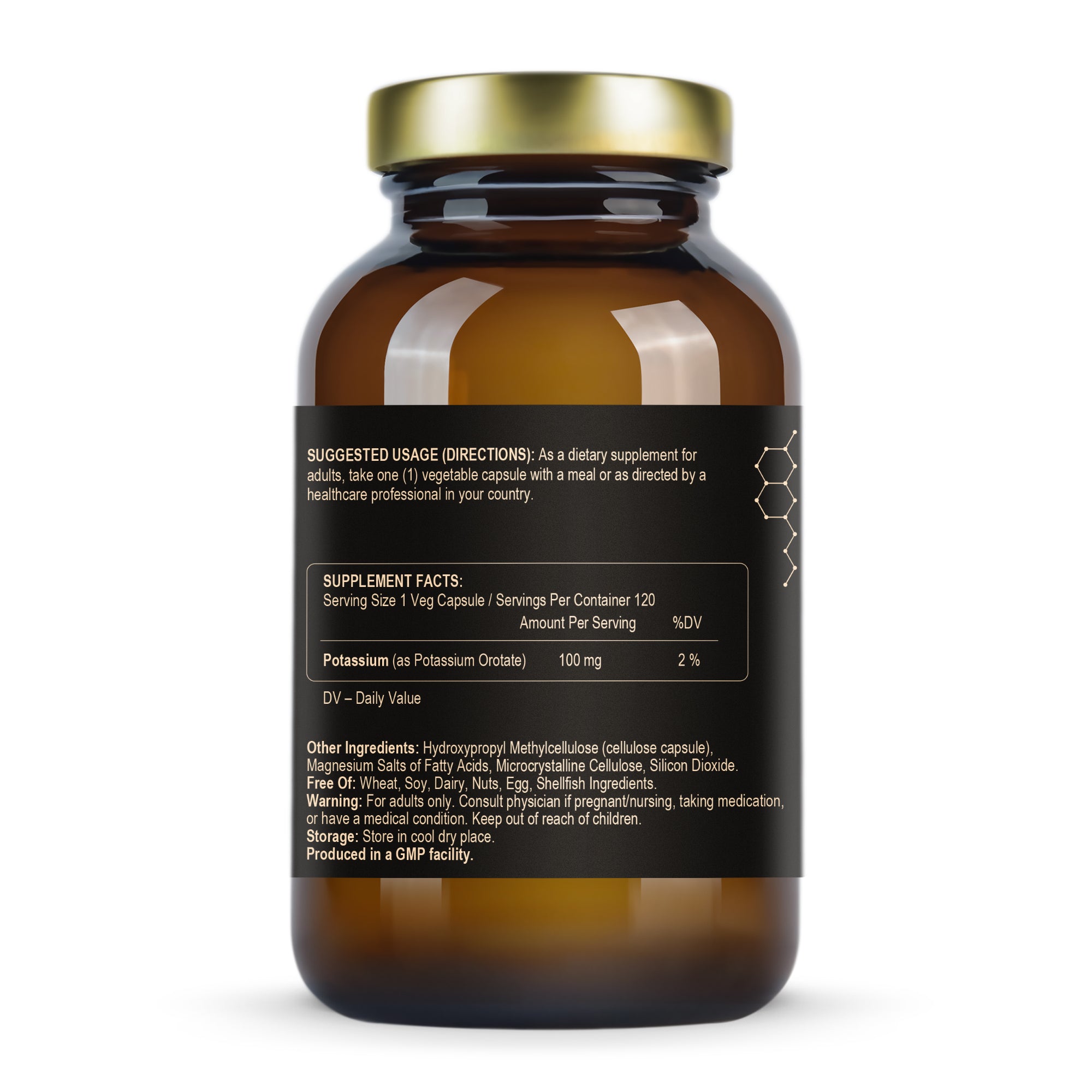 Potassium Orotate 100 mg