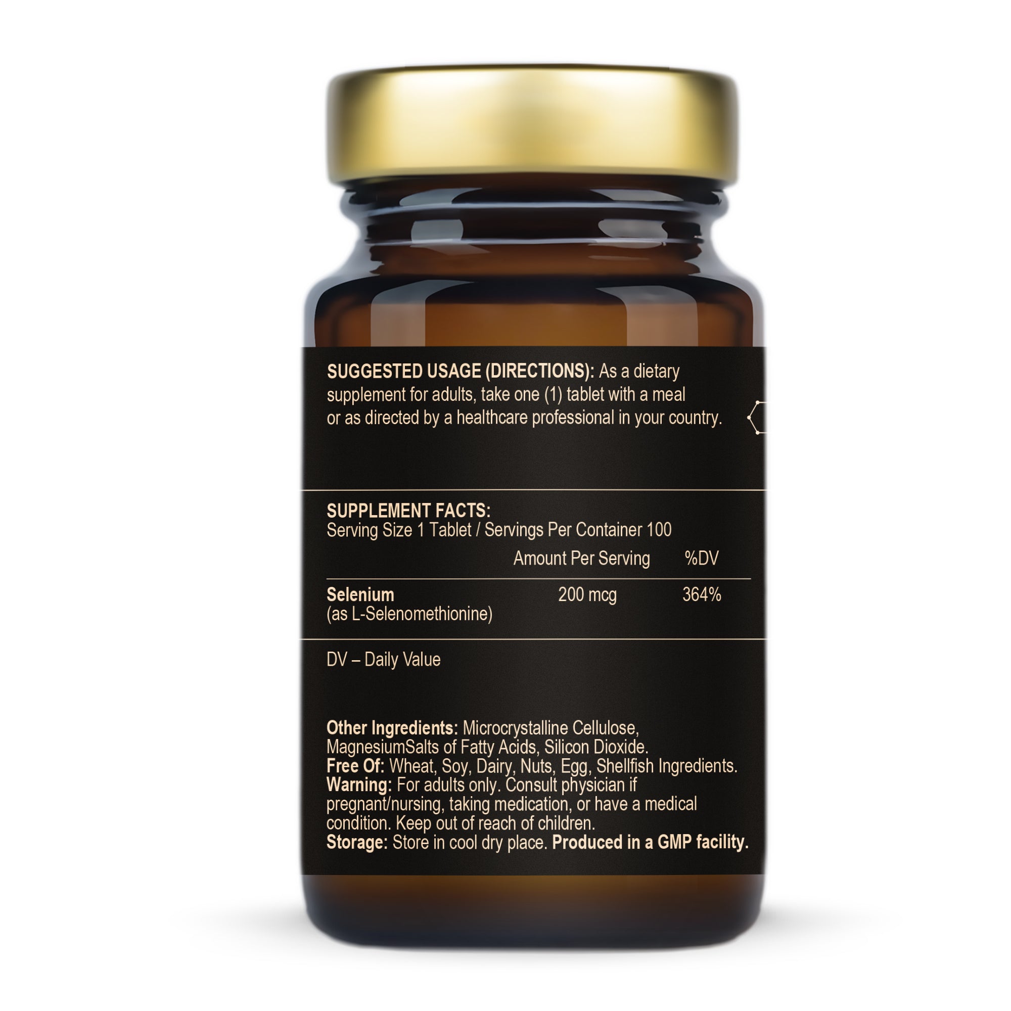 Selenium (Yeast Free) 200 mcg
