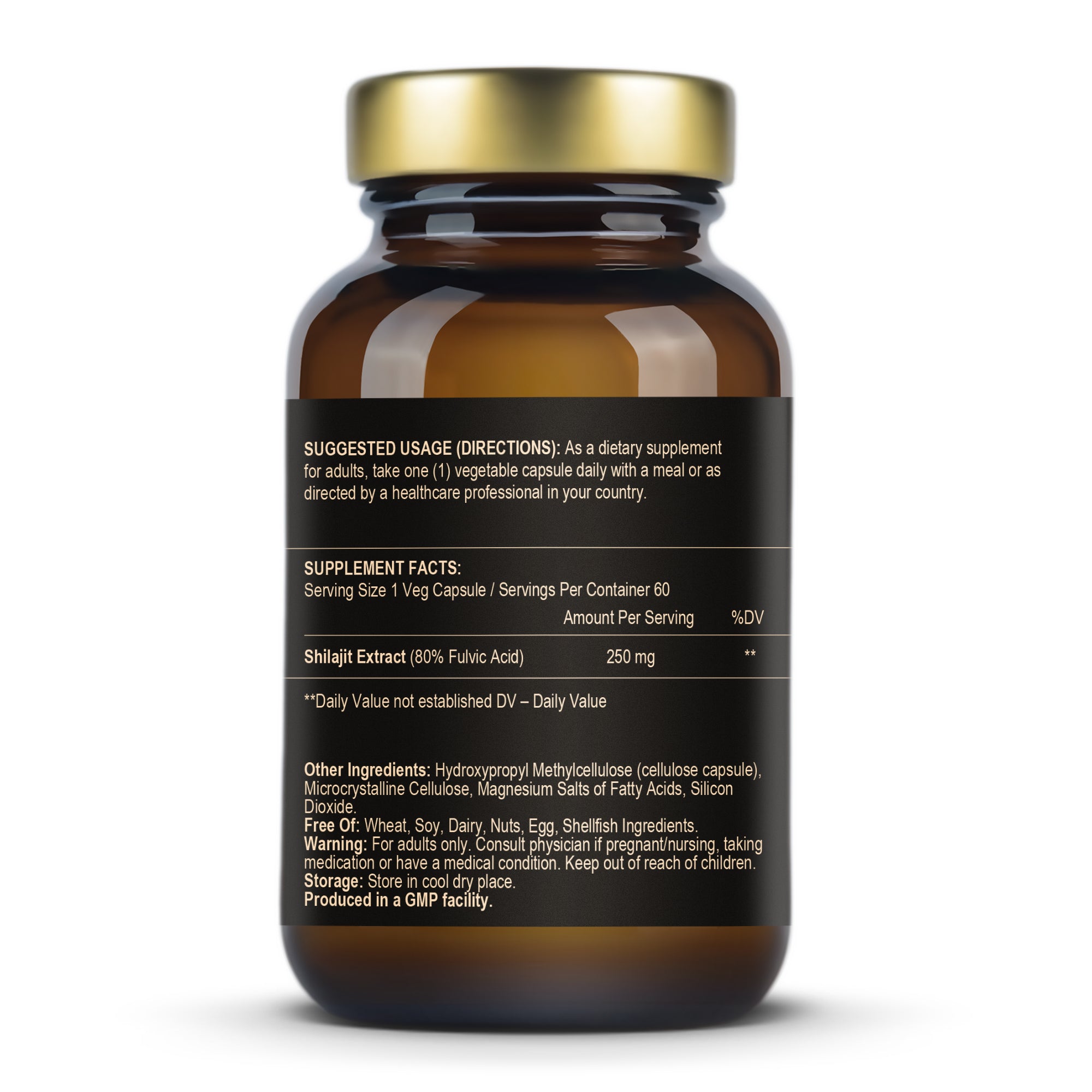 Shilajit Extract 250 mg