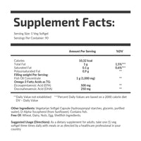Ultra Omega - 3 (TG, 500/250 ) 1000 mg