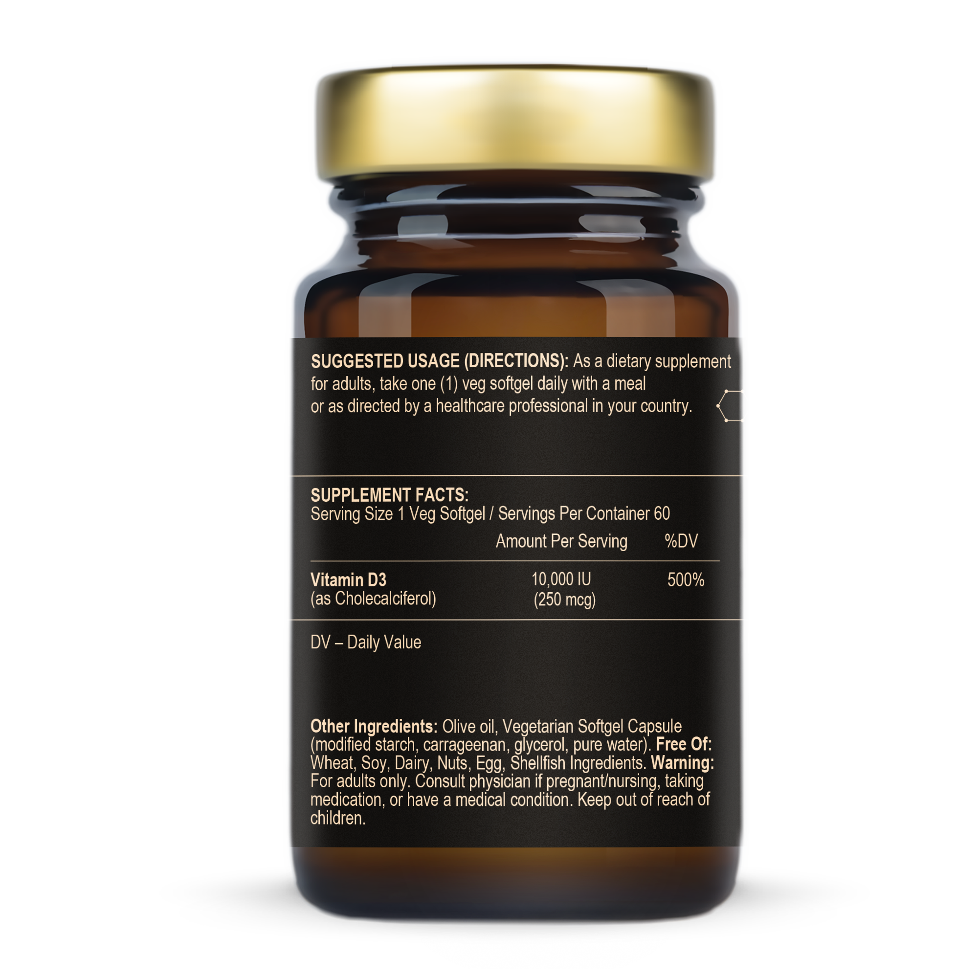 Vitamin D3  10,000 IU