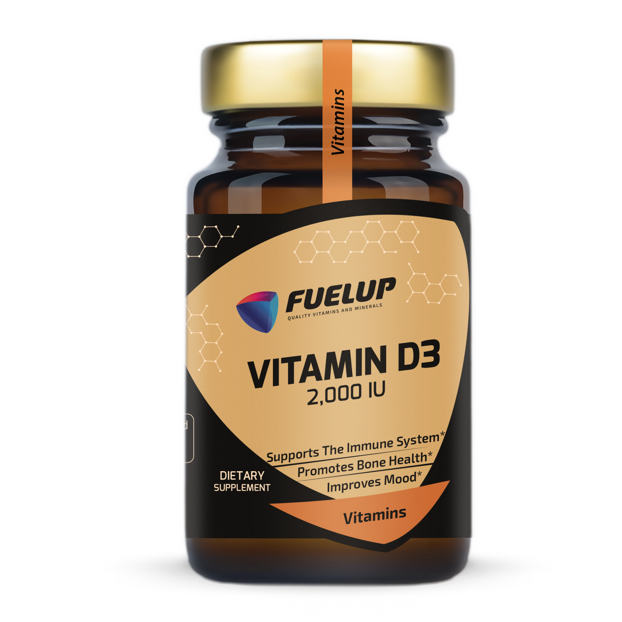 Vitamin D3  2,000 IU