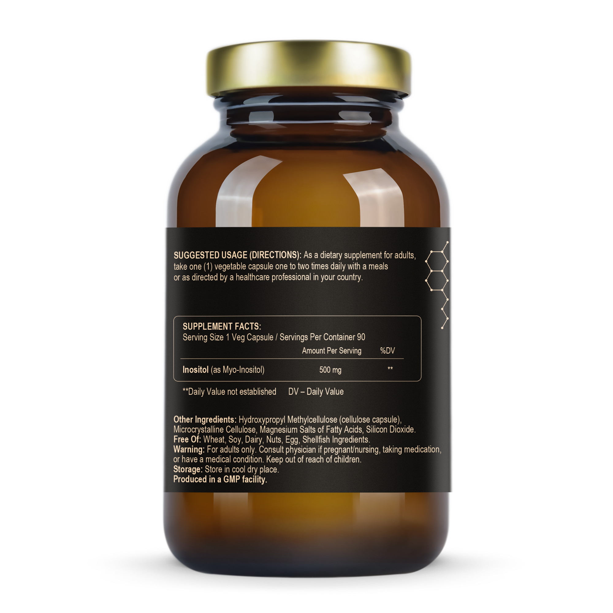 Inositol 500 mg