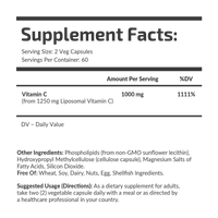 Liposomal Vitamin C 500 mg
