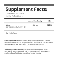 Niacinamide 500 mg