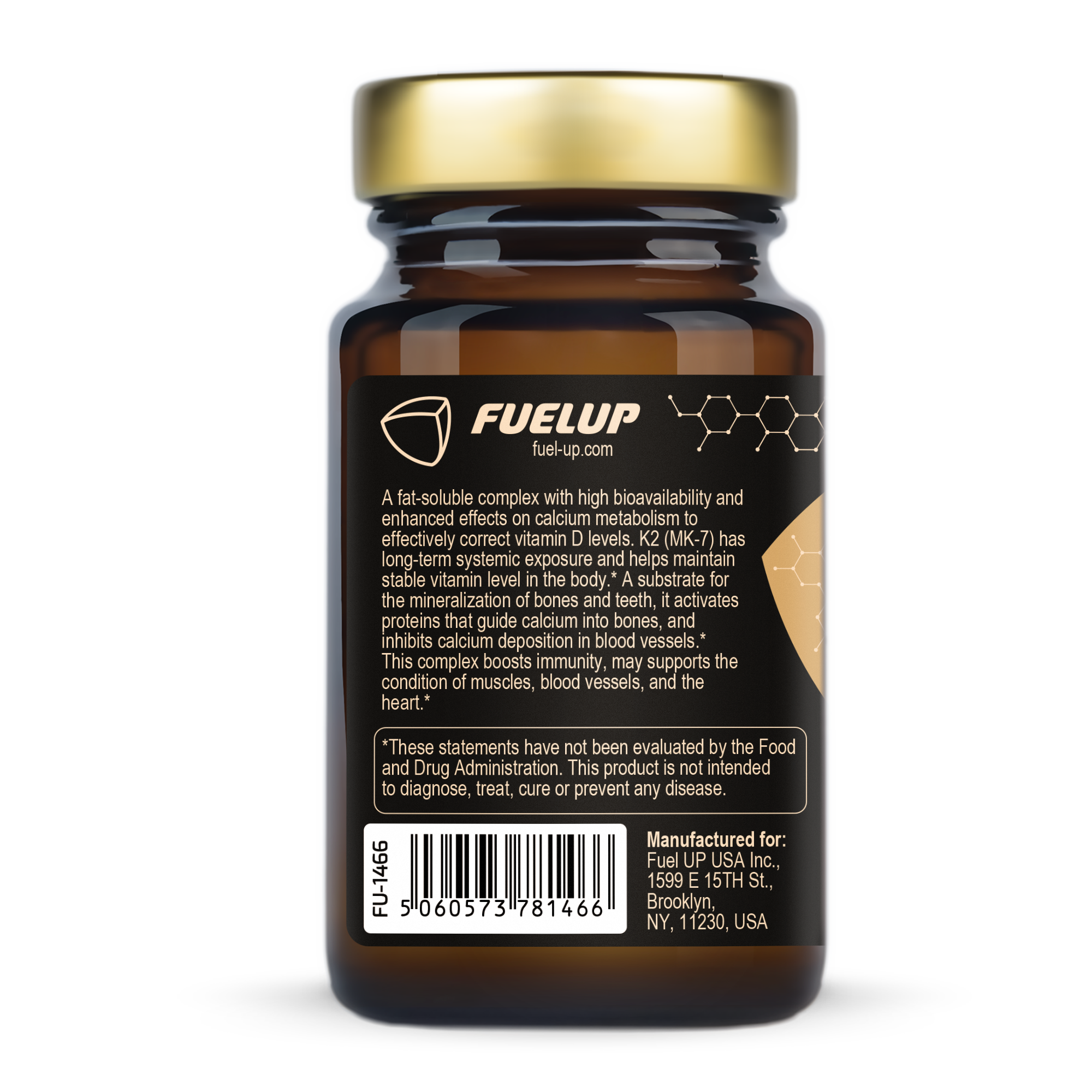 Vitamin D3 & K2 (MK-7)  1000 IU/45 MCG