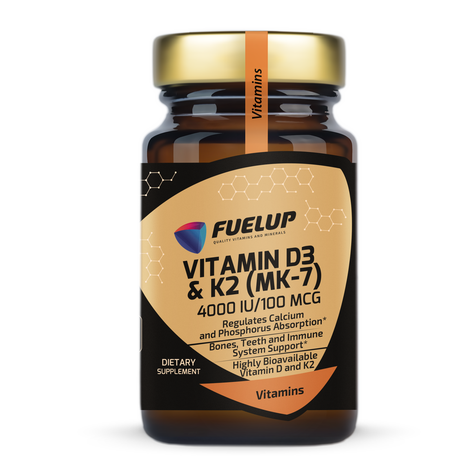 Vitamin D3 & K2 (MK-7)  4000 IU/100 MCG