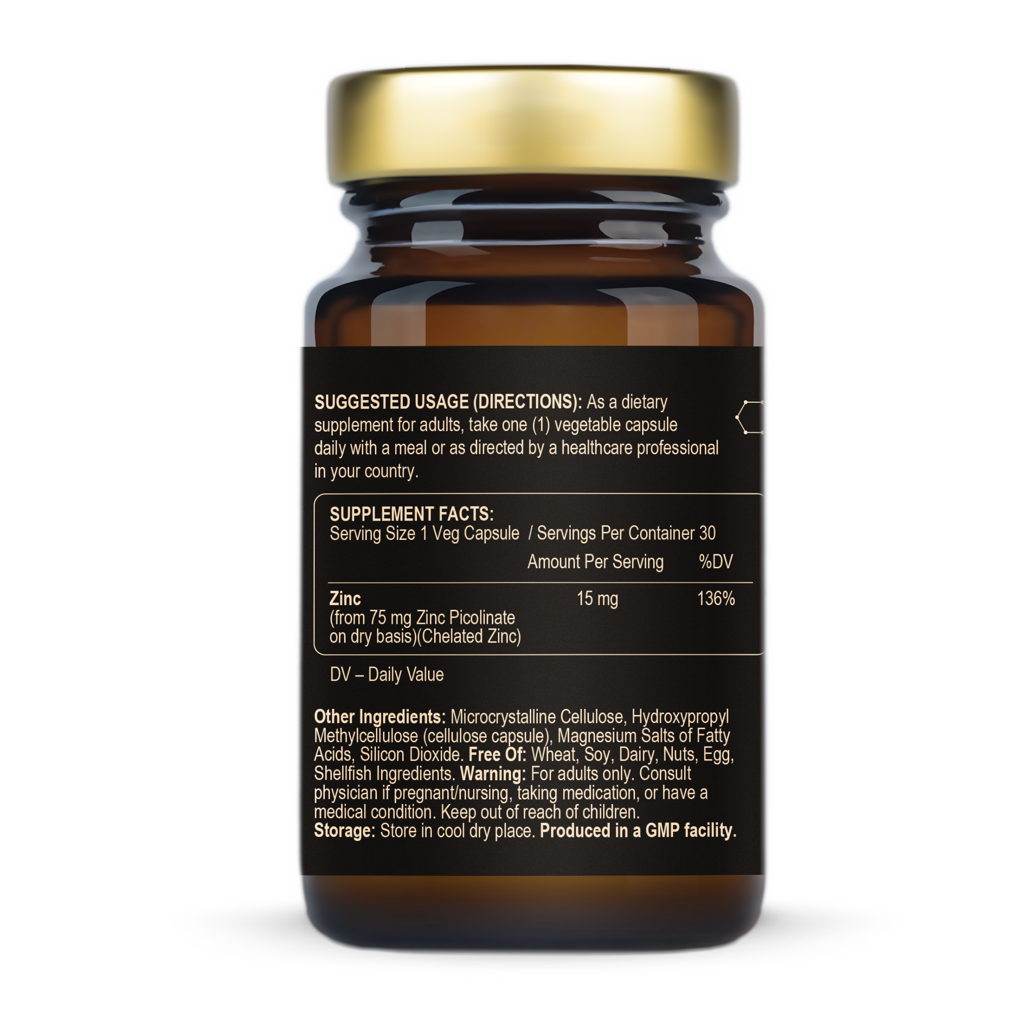 ZINC PICOLINATE 15 mg